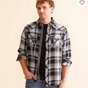 Men’s buckle Button up